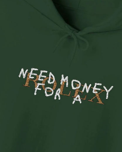 Need Money for a Rolex Hoodie
