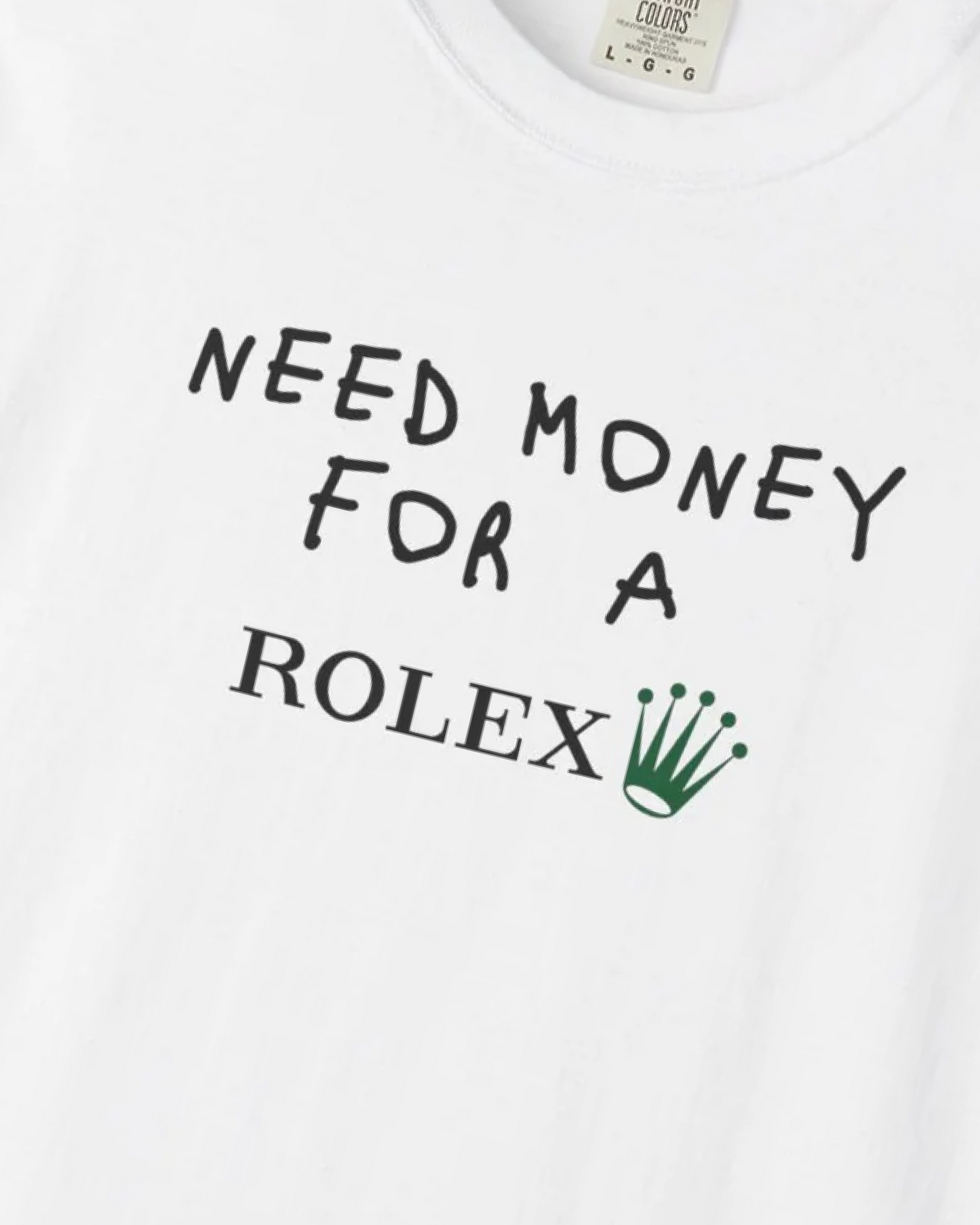 Need Money For A Rolex Stacked Tee