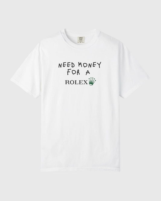 Need Money For A Rolex Stacked Tee